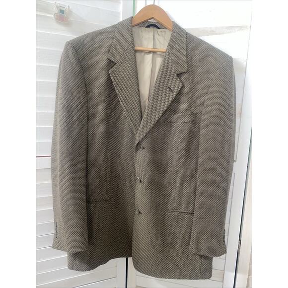 Nino Cerruti Rue Royale Men's Suit Jacket Blazer 42R 3-button Fully Lined - Picture 1 of 9
